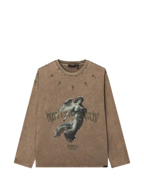 FIVE CM graphic-print long-sleeve T-shirt