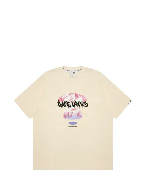 AAPE BY *A BATHING APE® AAPEUNVS 코튼 티셔츠