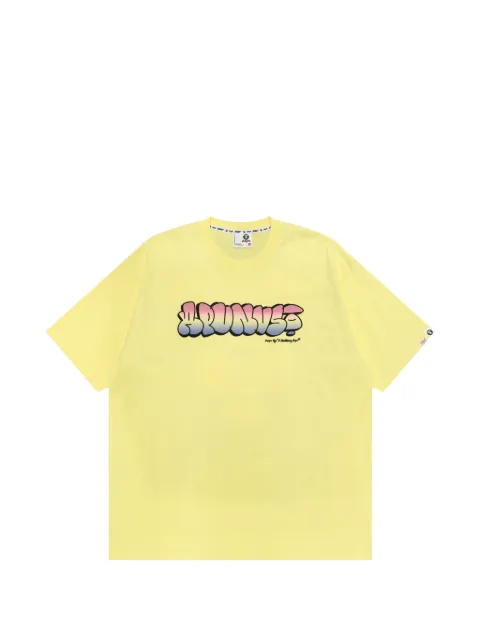 AAPE BY *A BATHING APE® AAPEUNVS logo-print graffiti-effect T-shirt