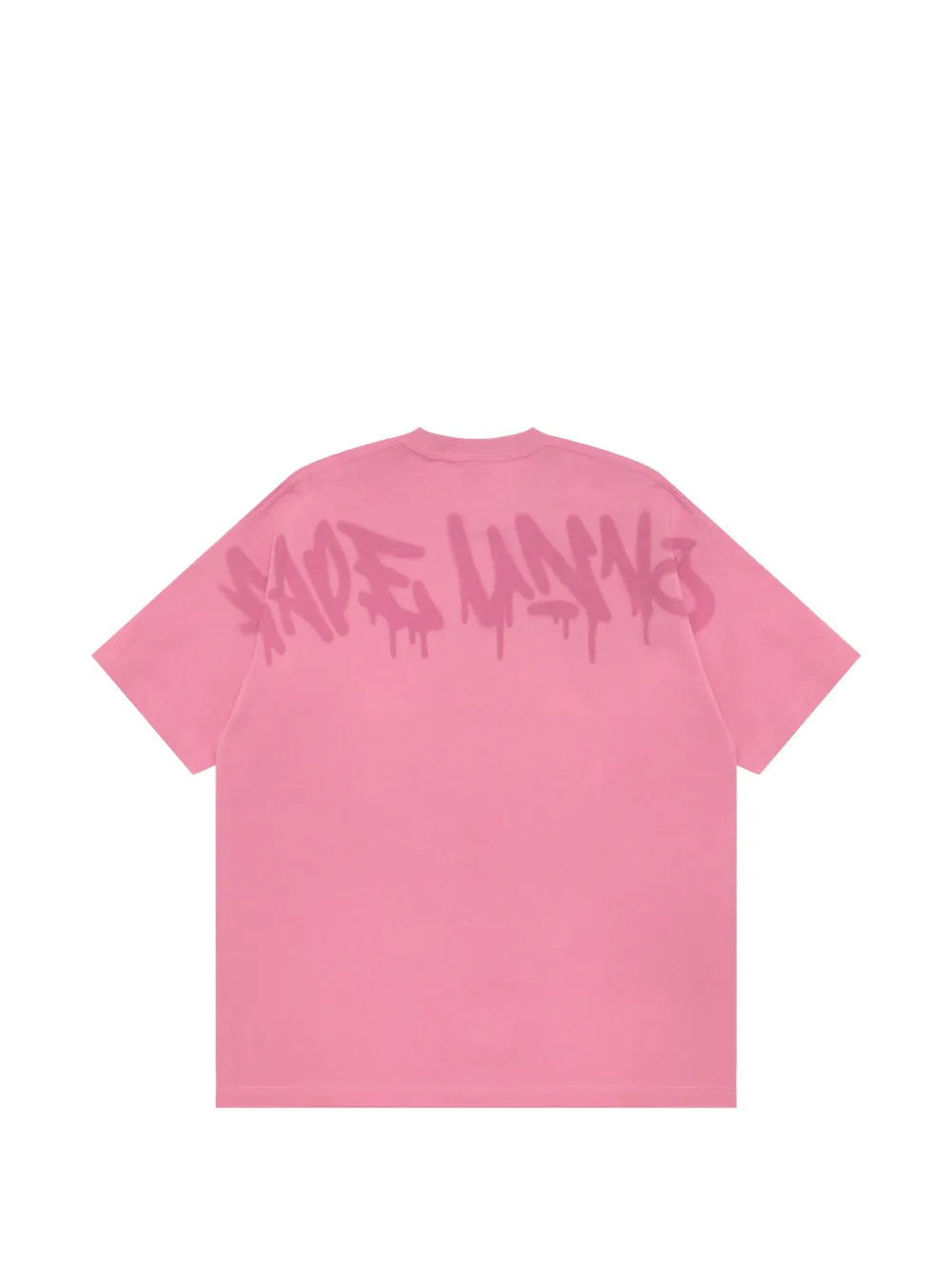 AAPE BY *A BATHING APE T-shirt met logopatch Roze