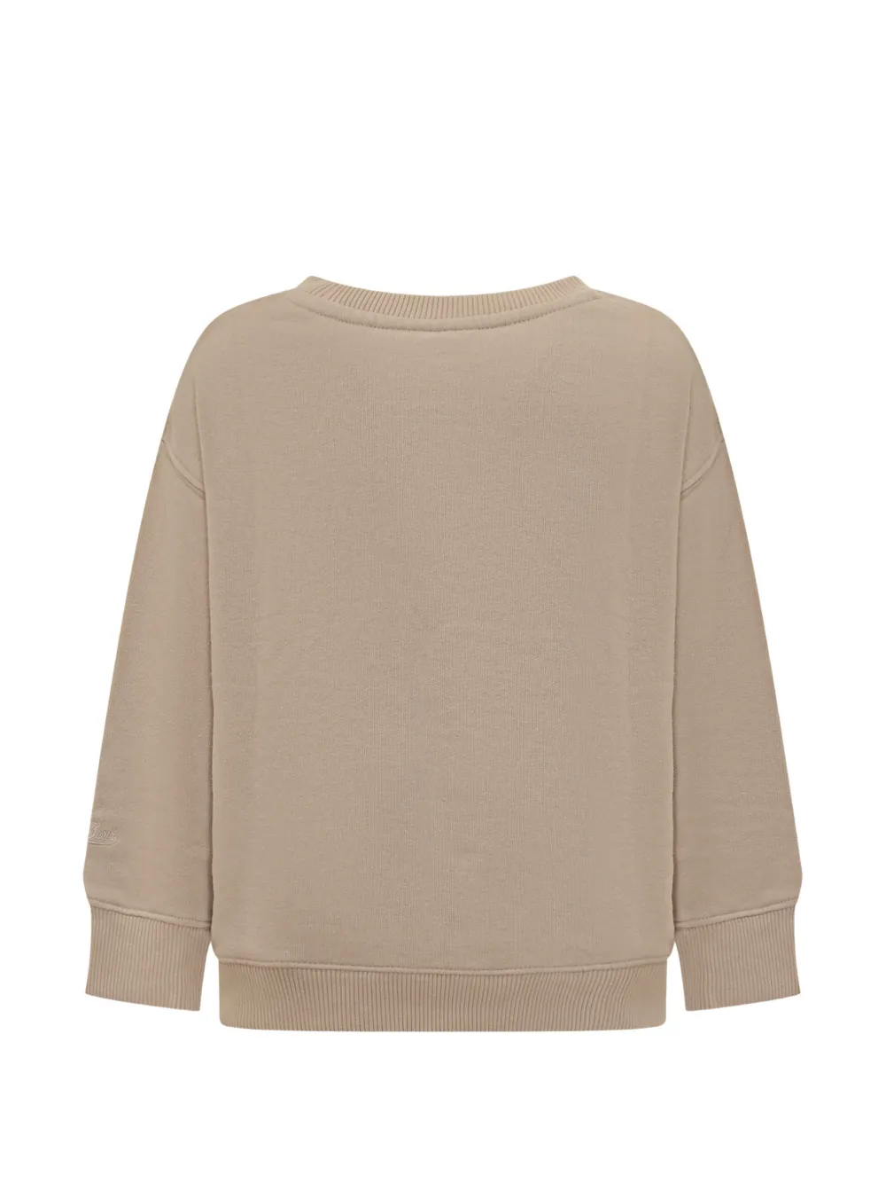 MC2 Saint Barth Kids Trui van katoenblend met puppyprint Beige