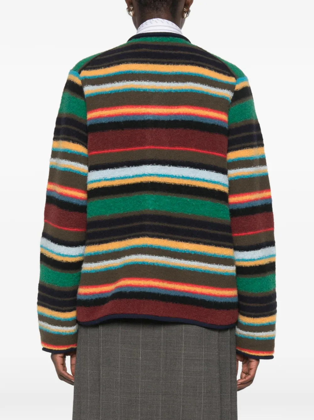 sacai Gestreept vest Rood