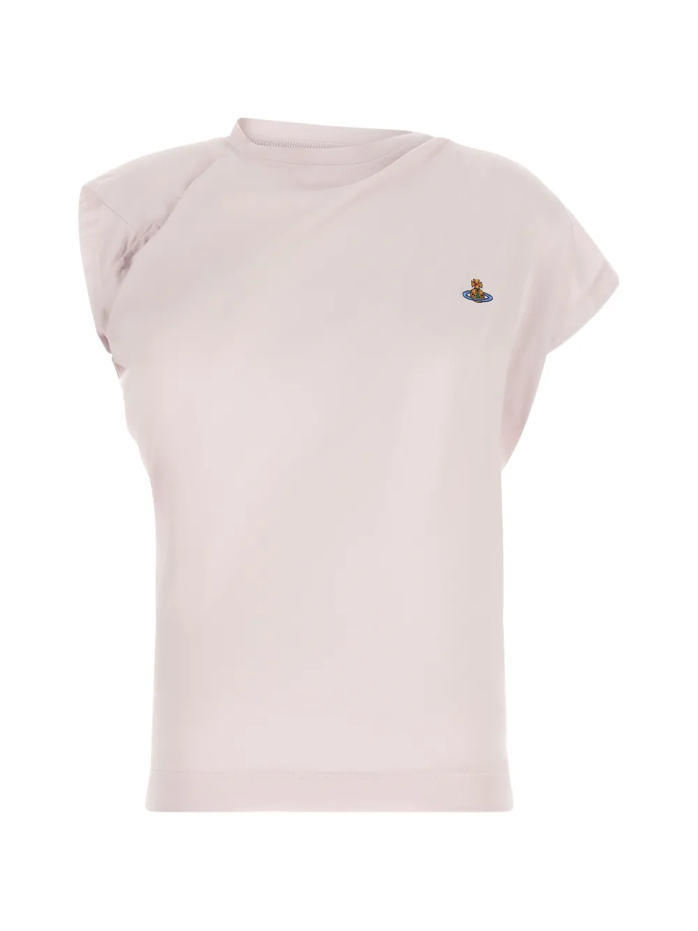 Vivienne Westwood Hebo asymmetrical draped top - Rosa