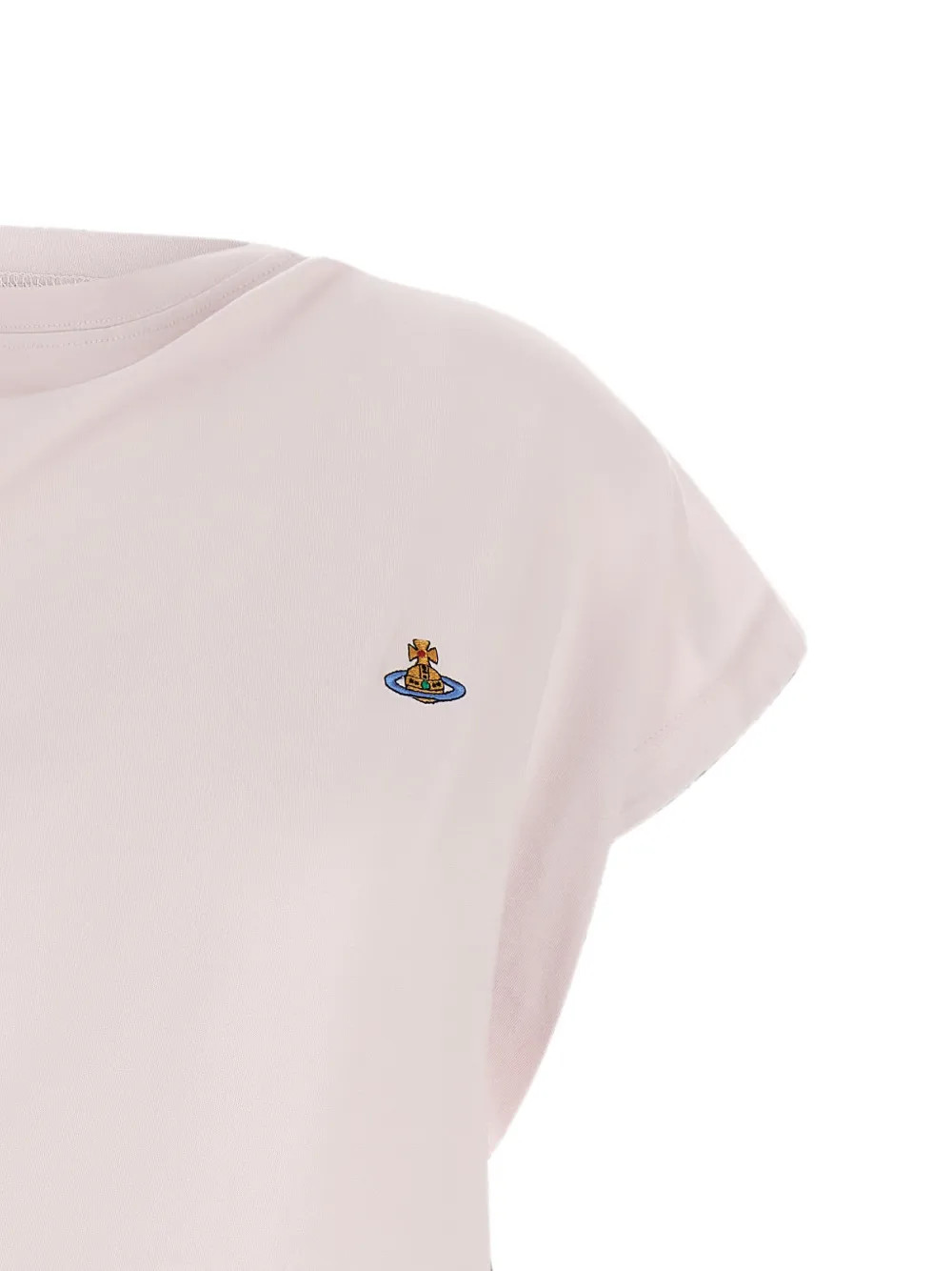 Vivienne Westwood Hebo asymmetrische gedrapeerde top Roze