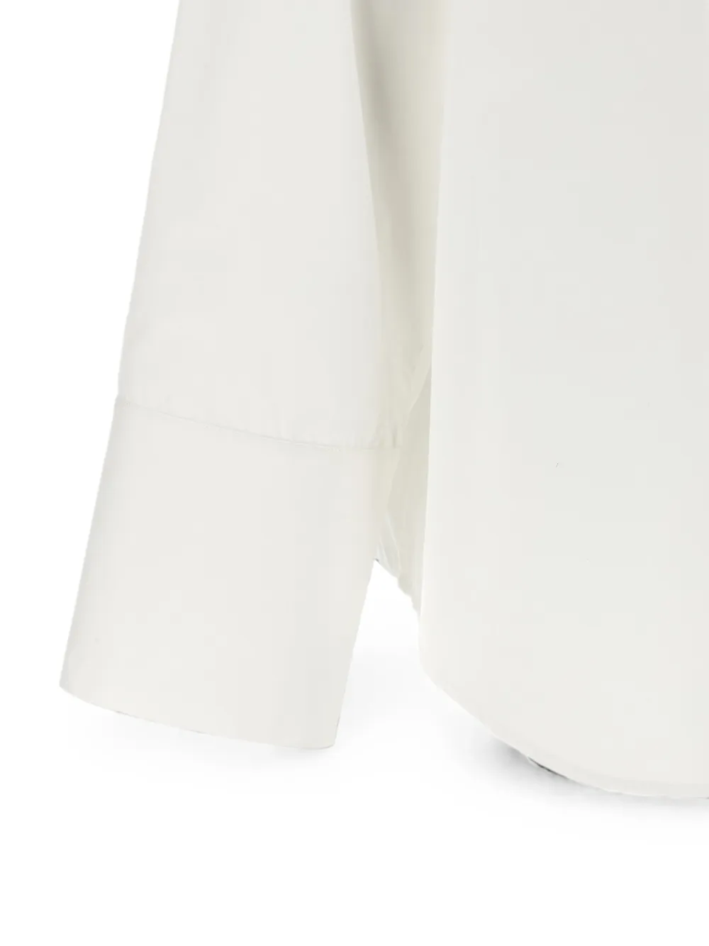 Alberta Ferretti Blouse met plooien en ruches Wit