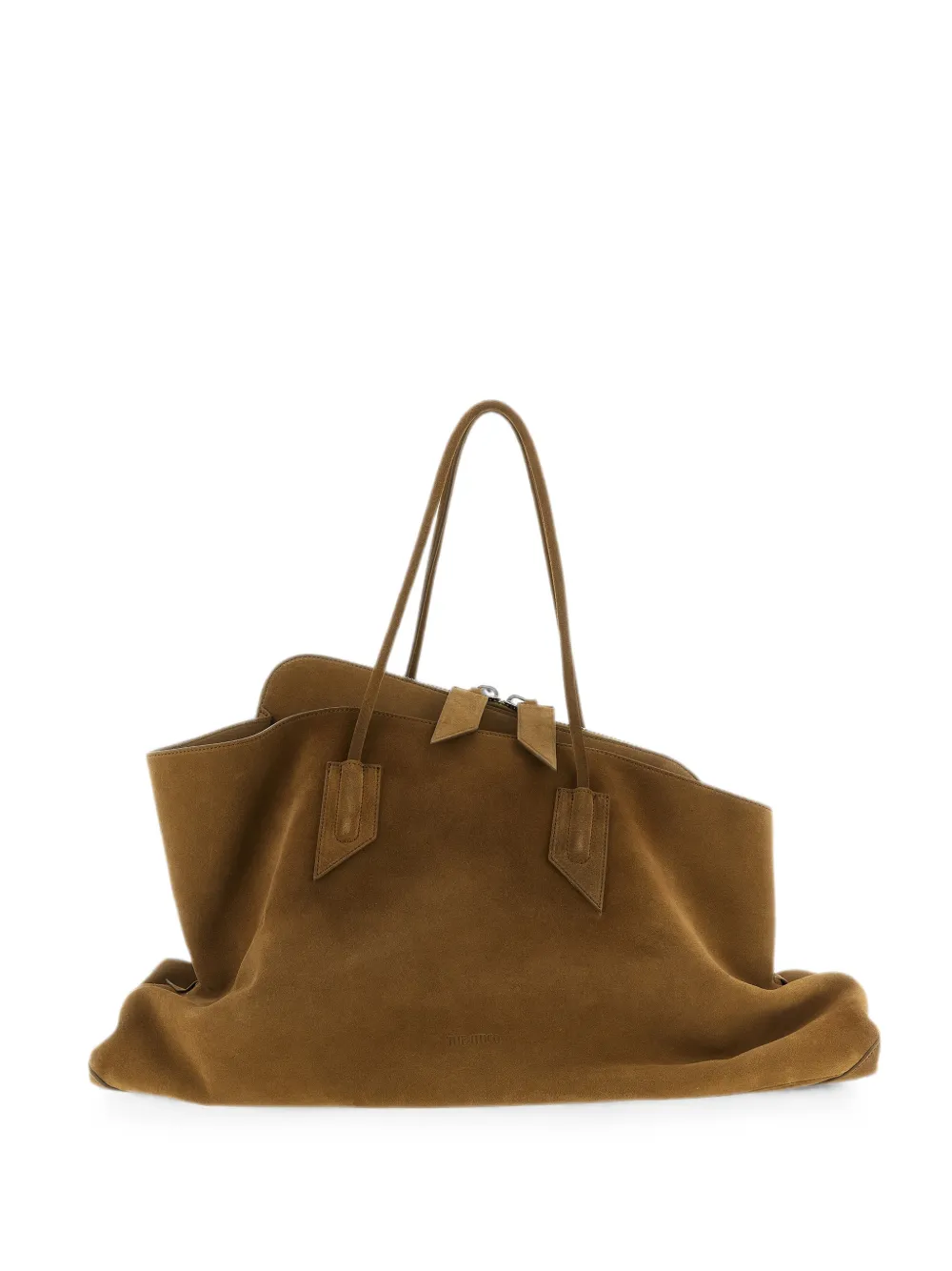 The Attico La Passeggiata Large top handle - Brown