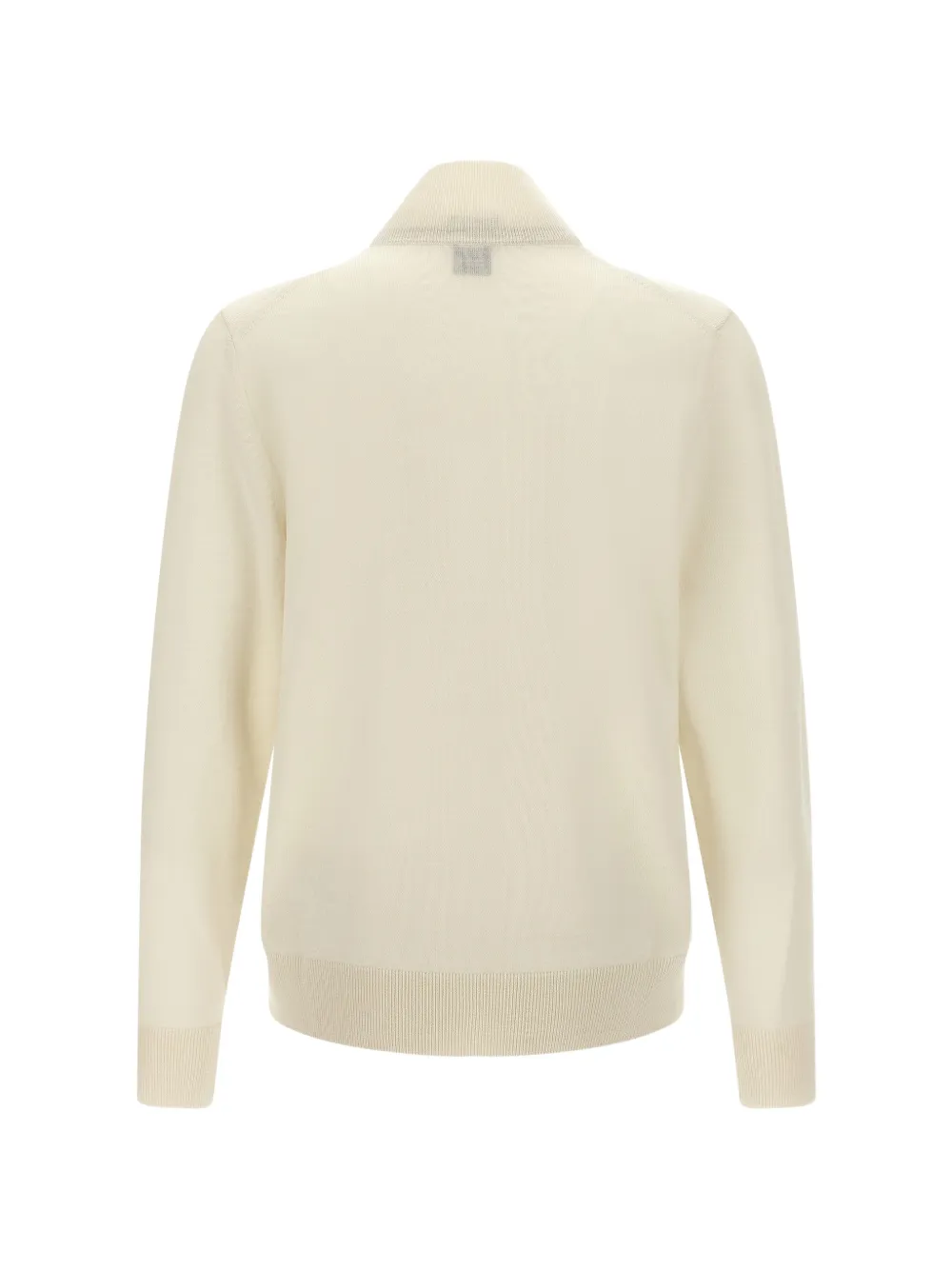 BOSS H-Balonso vest van scheerwol met rits Beige