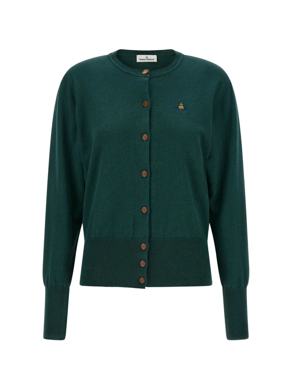 Vivienne Westwood Bea Orb-embroidered cardigan - Grün
