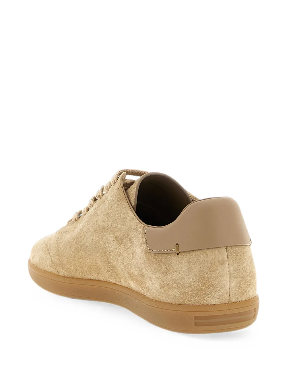Zegna beige 232 suede sneakers