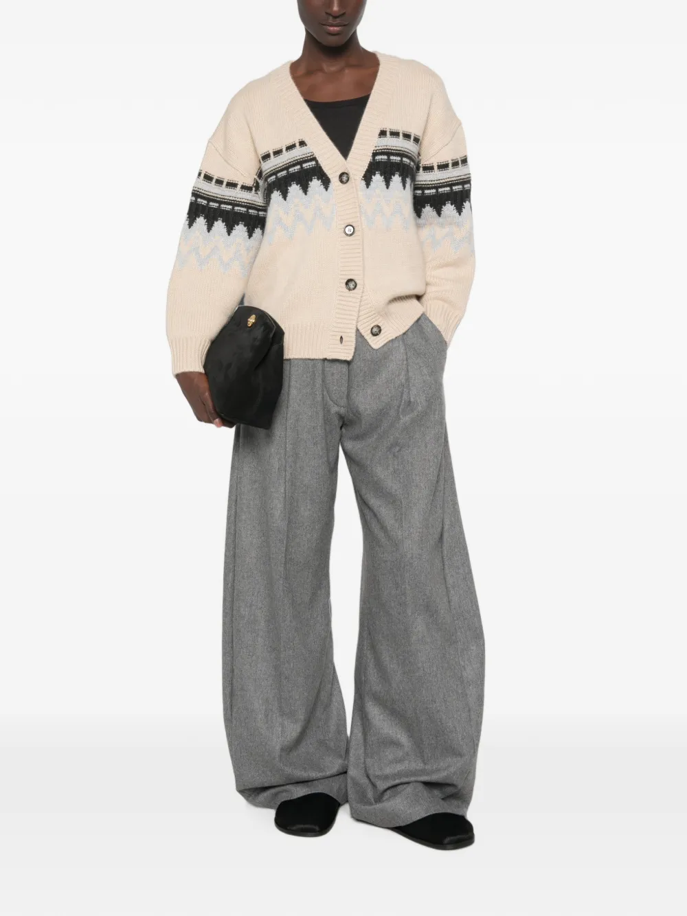 Allude Kasjmier vest Beige