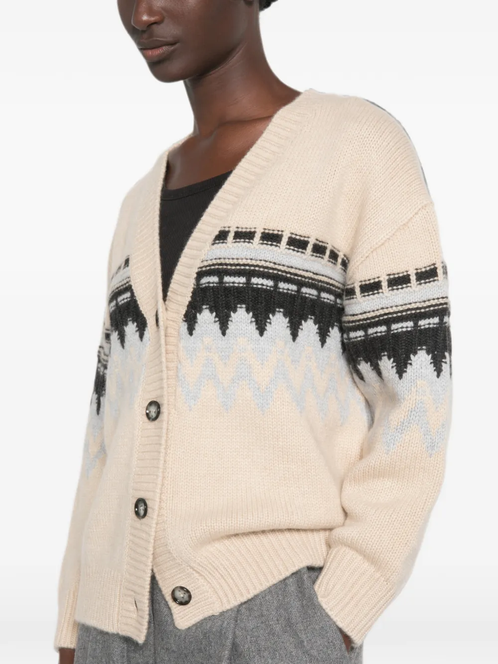 Allude Kasjmier vest Beige