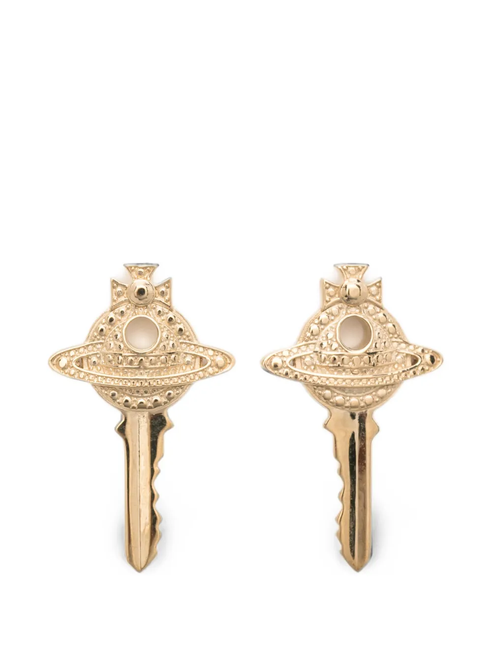 Vivienne Westwood Orb key earrings - Oro