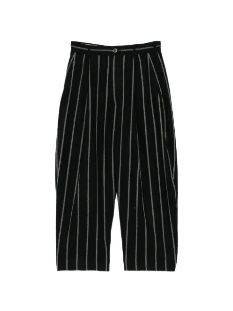 Uma Wang pantalones a rayas diplomáticas