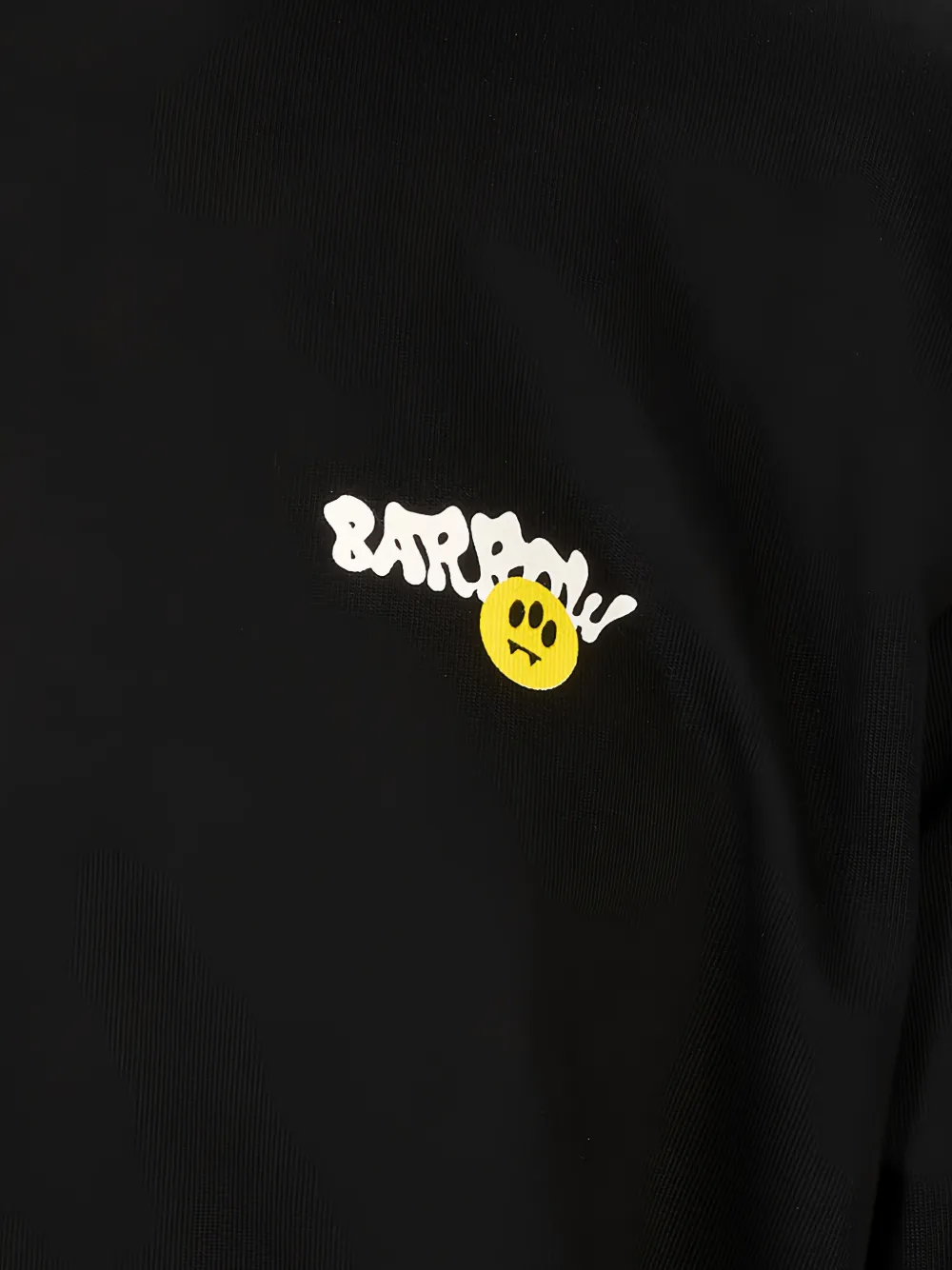 BARROW Hoodie met grafische print Zwart