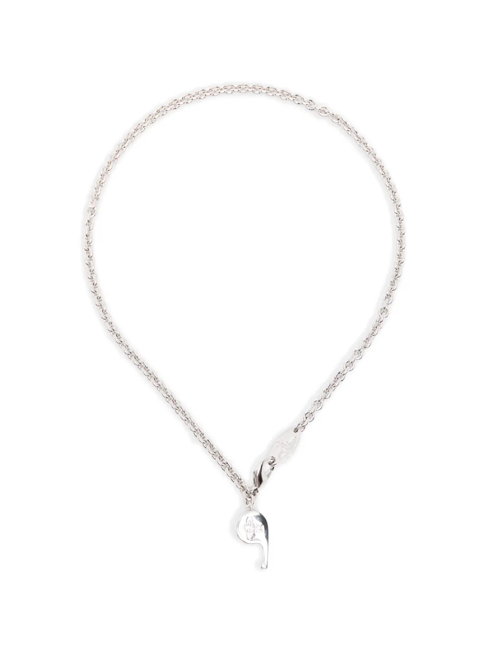 Vivienne Westwood whistle-pendant necklace - Argento