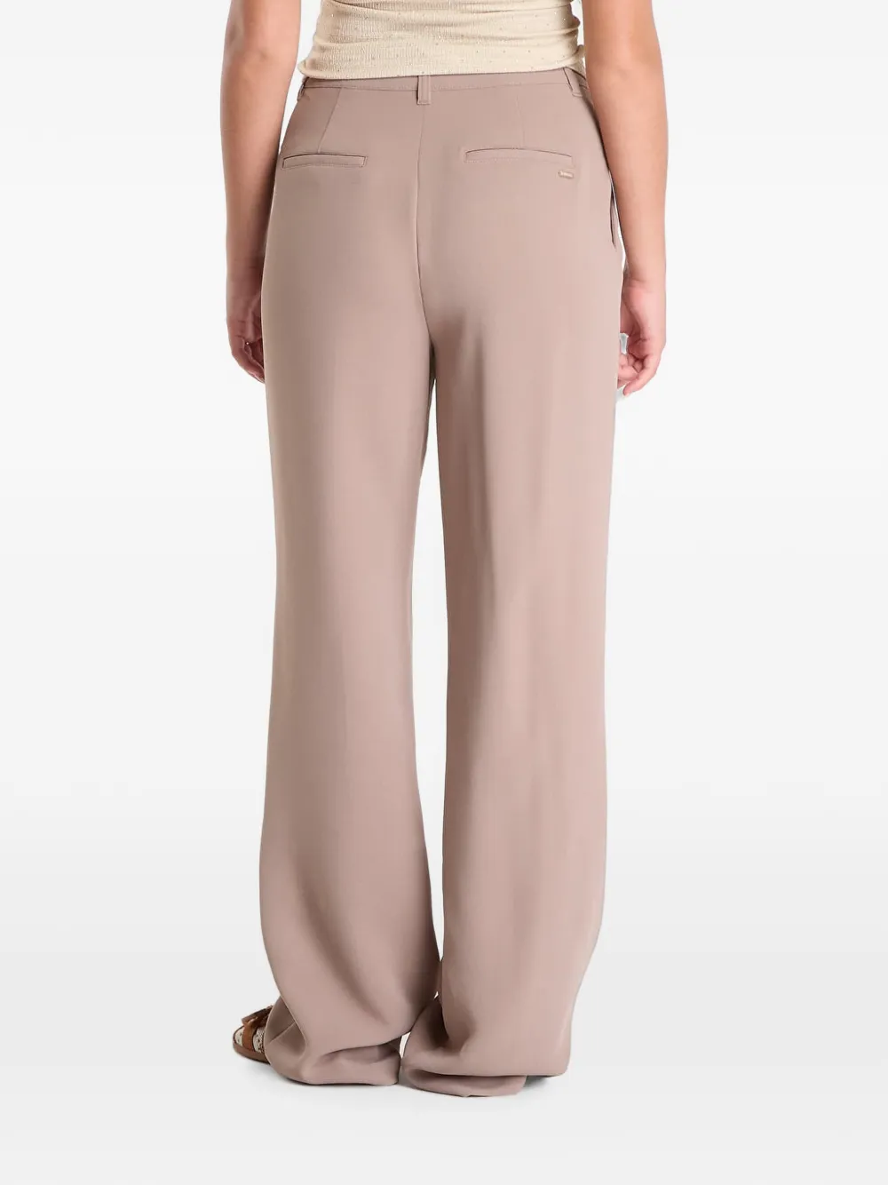 GUESS USA Tailored crepon pants Bruin