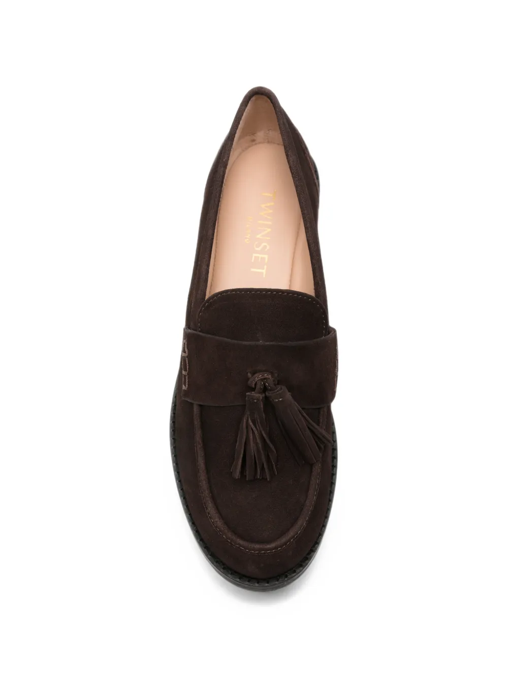 TWINSET almond-toe loafers Bruin