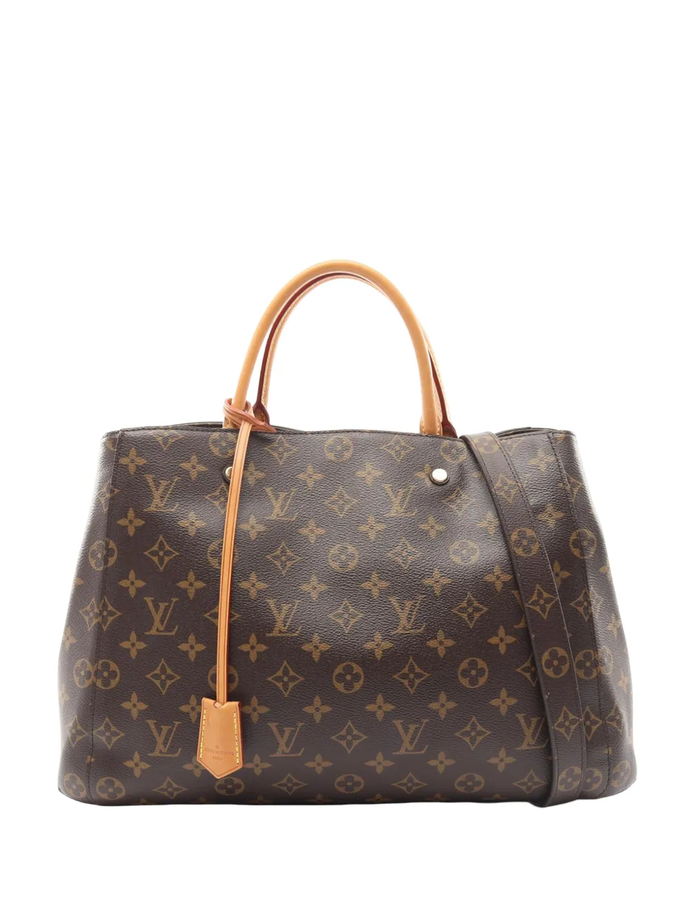 Louis Vuitton Pre-Owned 2015 Monogram Montaigne GM satchel - Brown