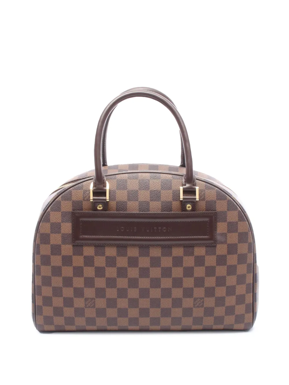 Louis Vuitton Pre-Owned Borsa a mano Nolita in tela Damier Ebène 2001 - Marrone