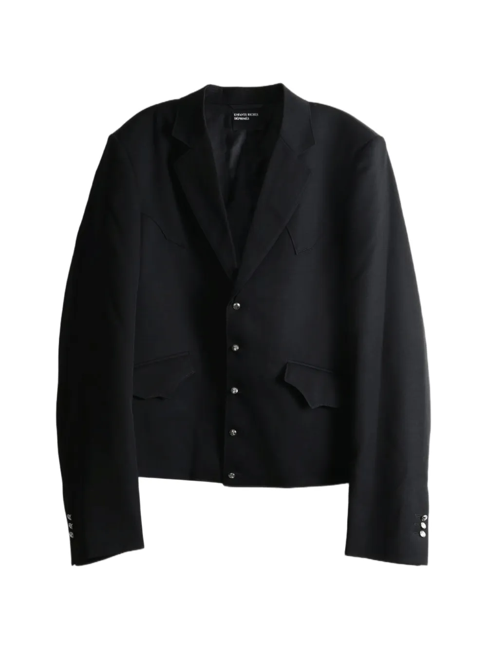 Enfants Riches Déprimés western-yoke button-up blazer