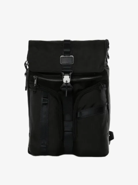 Tumi Rucksack mit Schnallenverschluss und Reißverschlusstasche