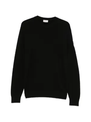 Moncler クルーネック セーター | ブラック | FARFETCH JP
