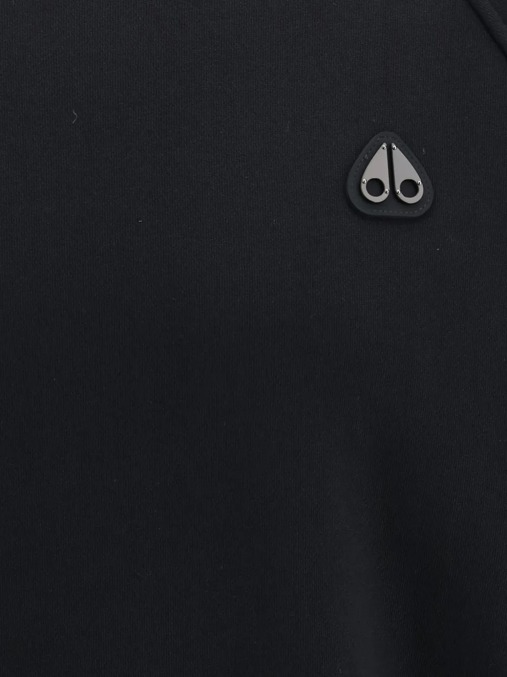 Moose Knuckles Trui met raglan mouwen en logoplakkaat Zwart