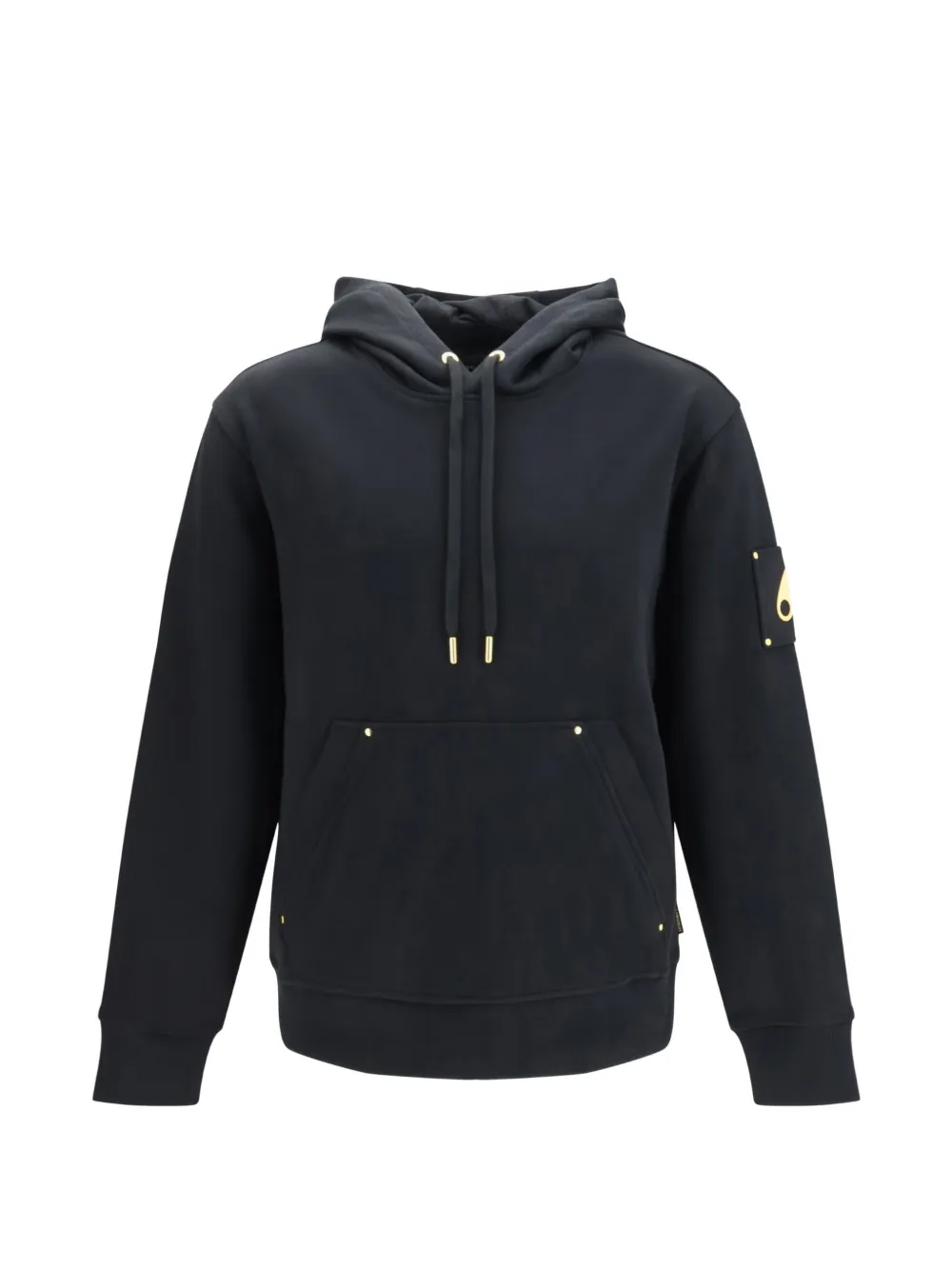 Moose Knuckles Hartsfield drawstring hoodie - Nero