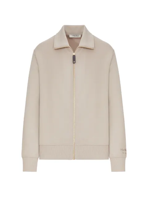 'S Max Mara zip-up collared jacket