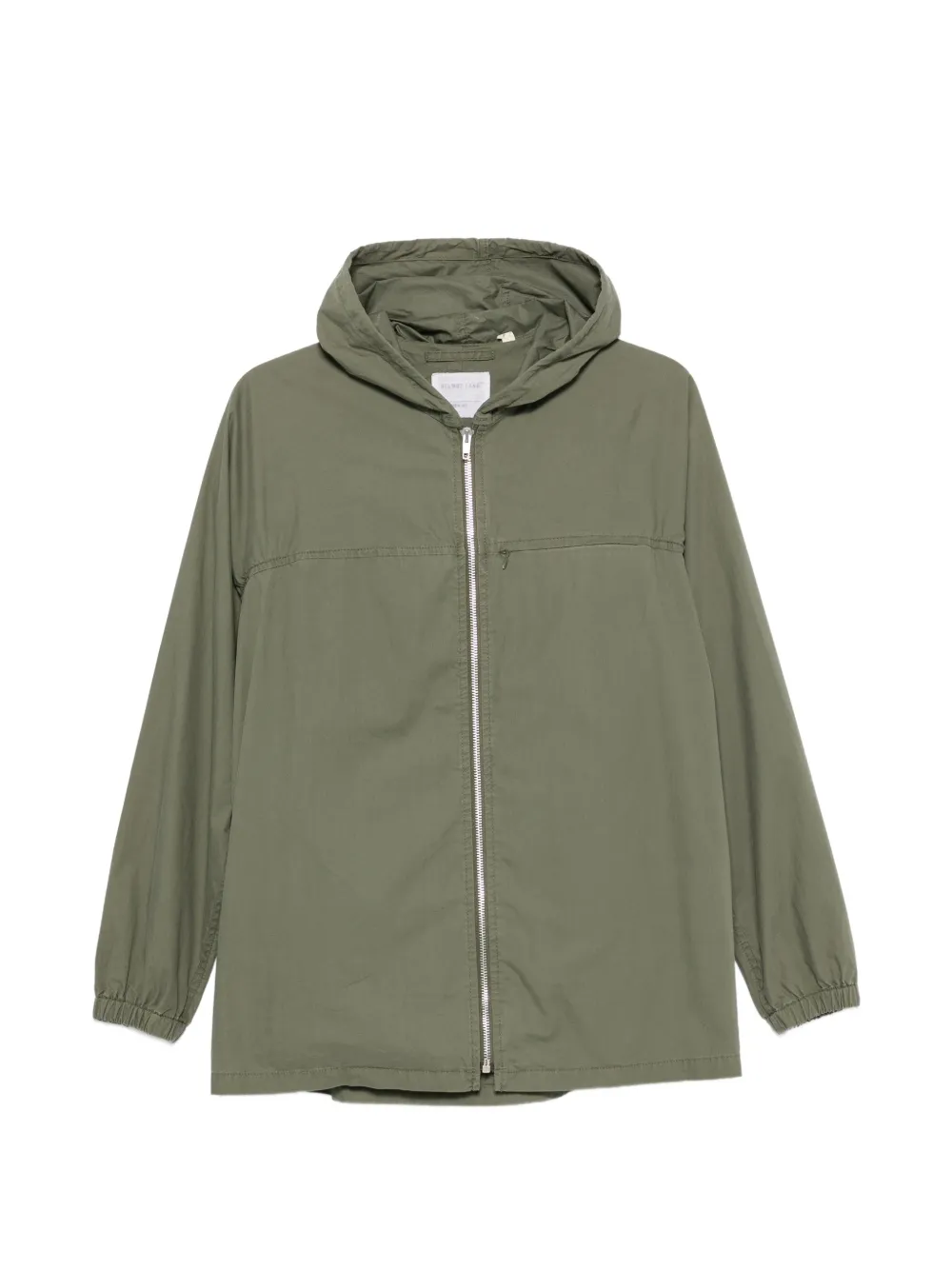 Helmut Lang Pre-Owned 1999 Kapuzenmantel mit Reißverschluss - Grün