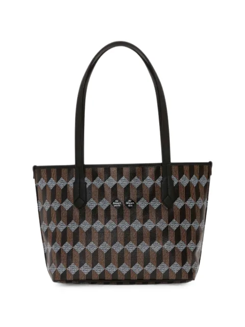 Au Départ Tote No. 28 geometric-monogram tote bag