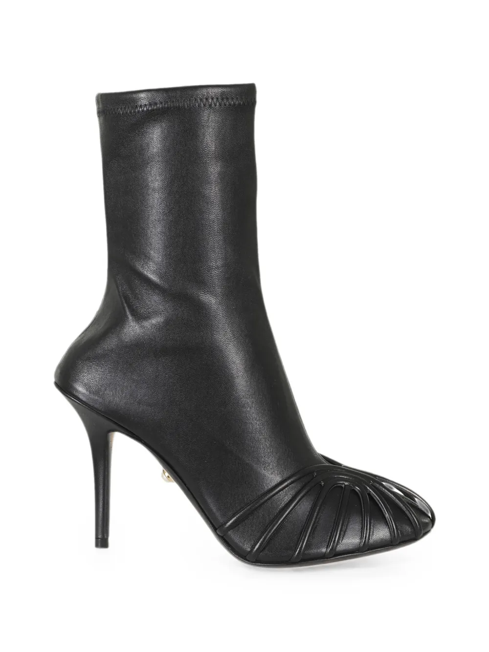 Alevì Karen caged ankle boots Zwart
