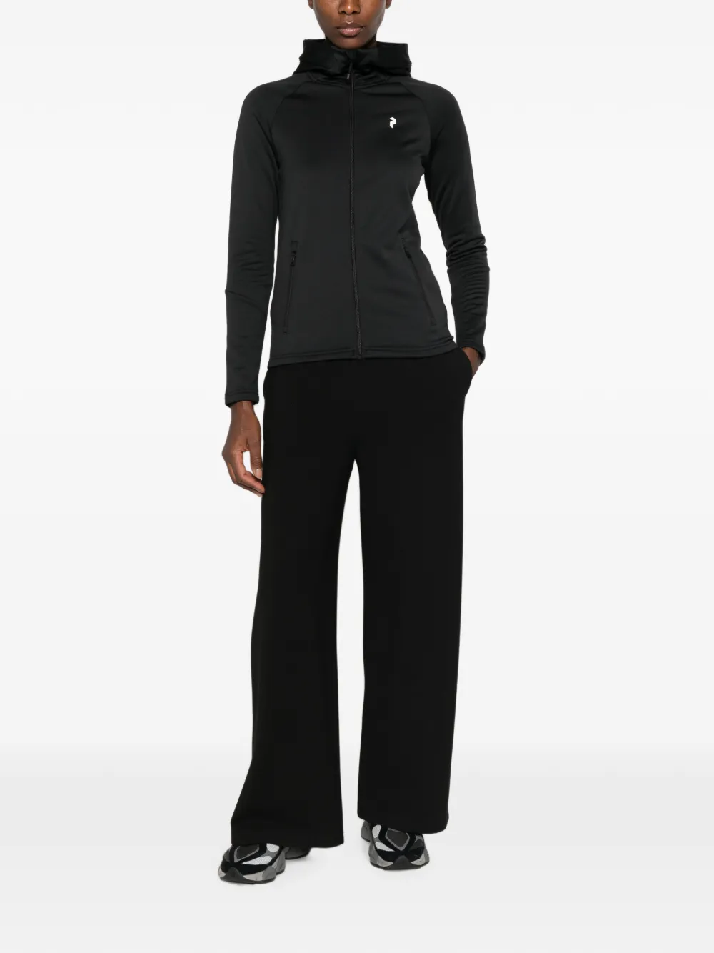 Peak Performance Sweater met logoprint Zwart