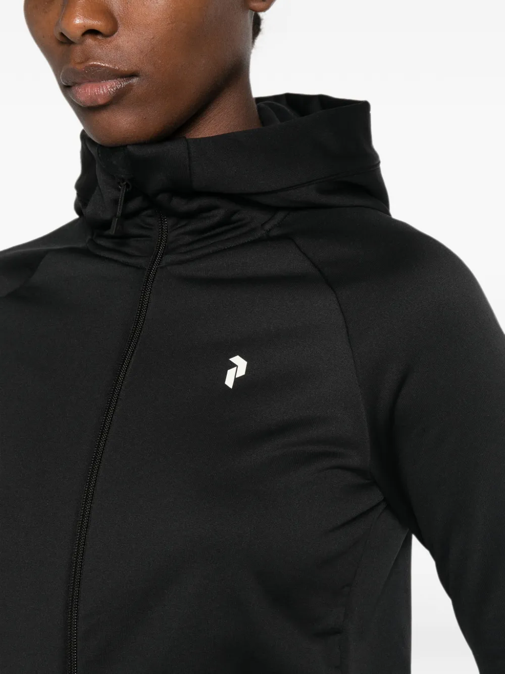 Peak Performance Sweater met logoprint Zwart