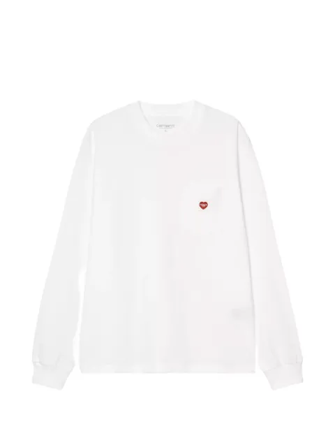 Carhartt WIP L/S ポケット スモール ハート Tシャツ