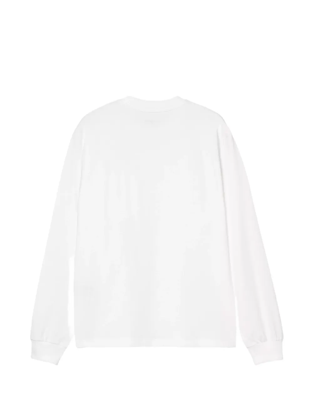 Carhartt WIP Kleine L S Pocket Heart T-shirt Wit