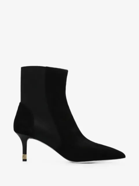 Furla Aria suede-panelled ankle boots