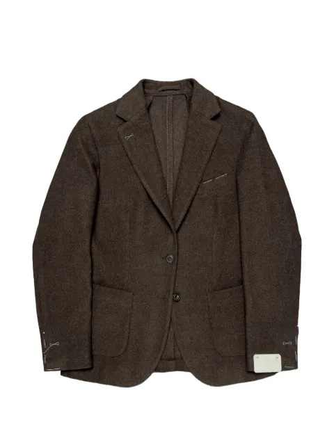 Eleventy notched-lapel single-breasted blazer