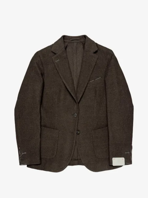 Eleventy notched-lapel single-breasted blazer