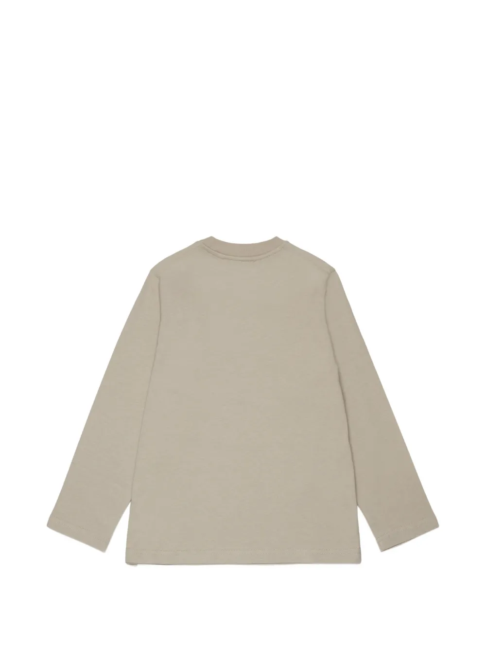 DSQUARED2 KIDS logo-print long-sleeved T-shirt Beige