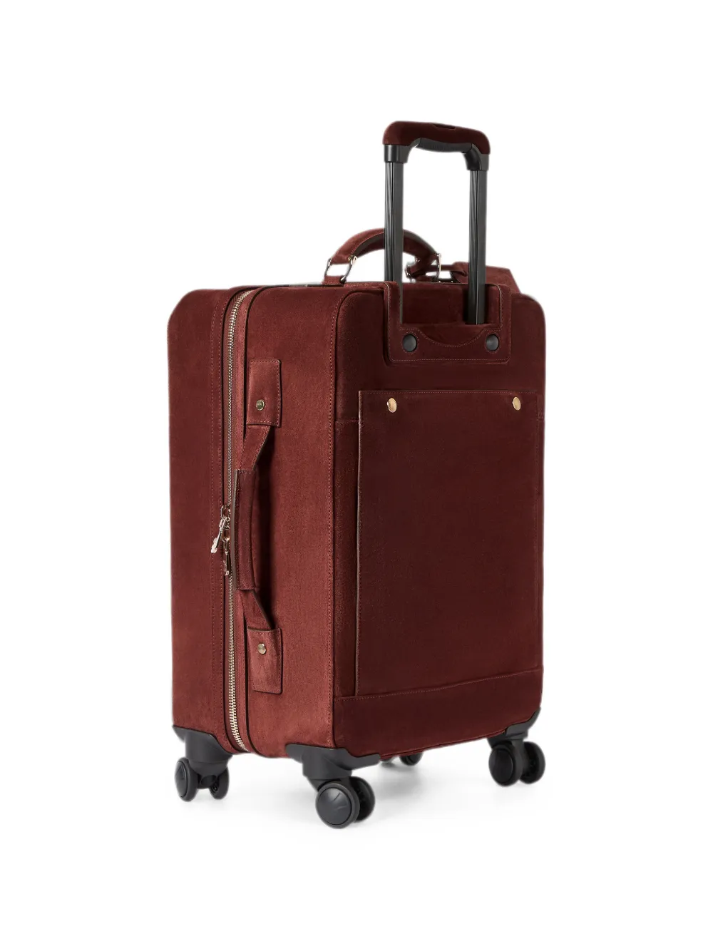Brunello Cucinelli Suède koffer Rood