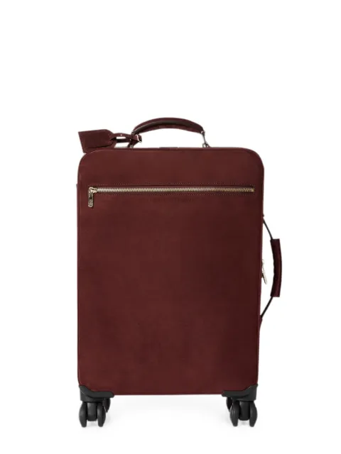 Brunello Cucinelli suede suitcase