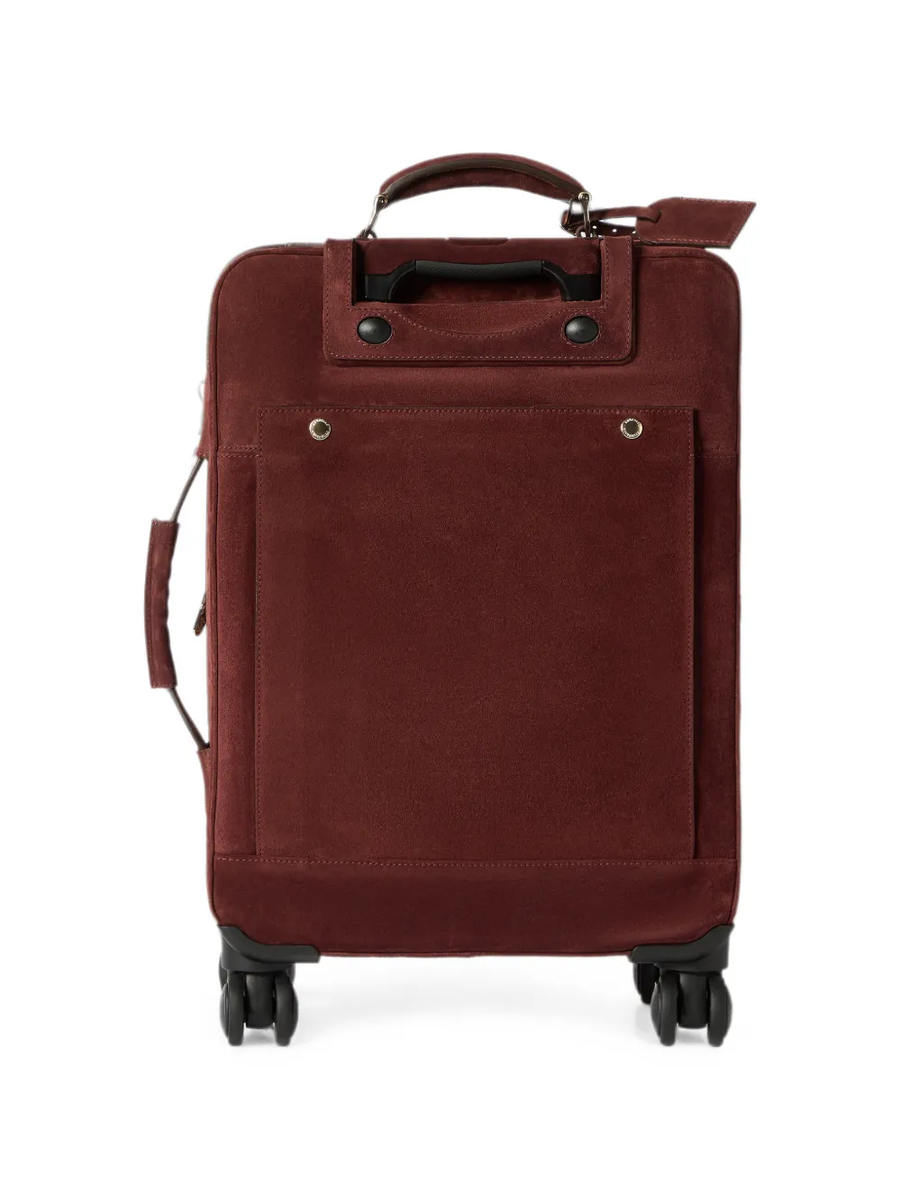 Brunello Cucinelli Suède koffer Rood