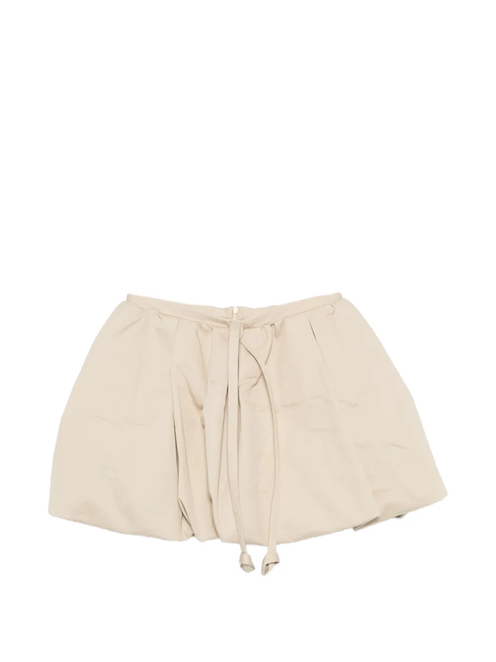 Patou bow-detail bubble-hem skirt - Grün
