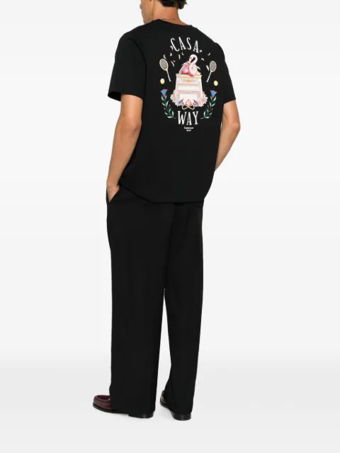 Casablanca graphic-print T-shirt