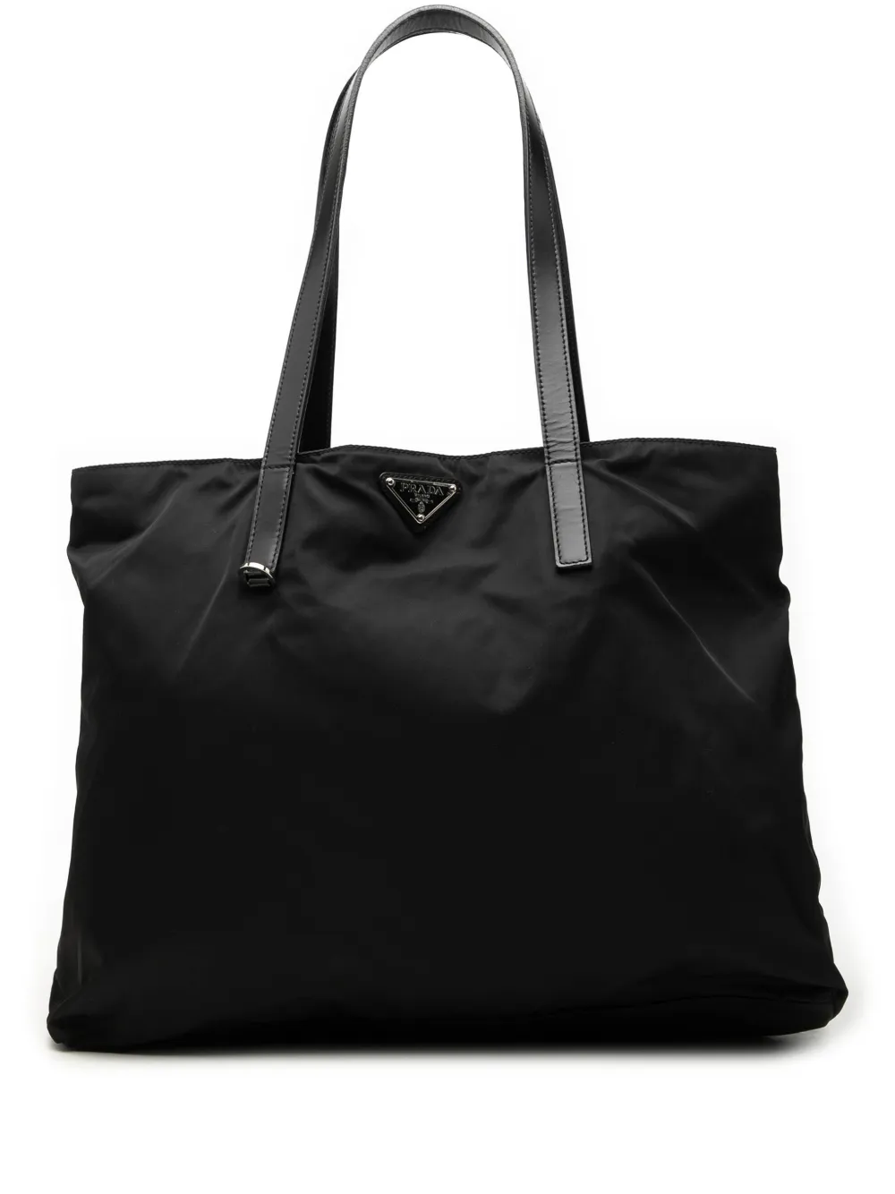 Prada Pre-Owned 2013-2026 Tessuto Tote Bag - Schwarz