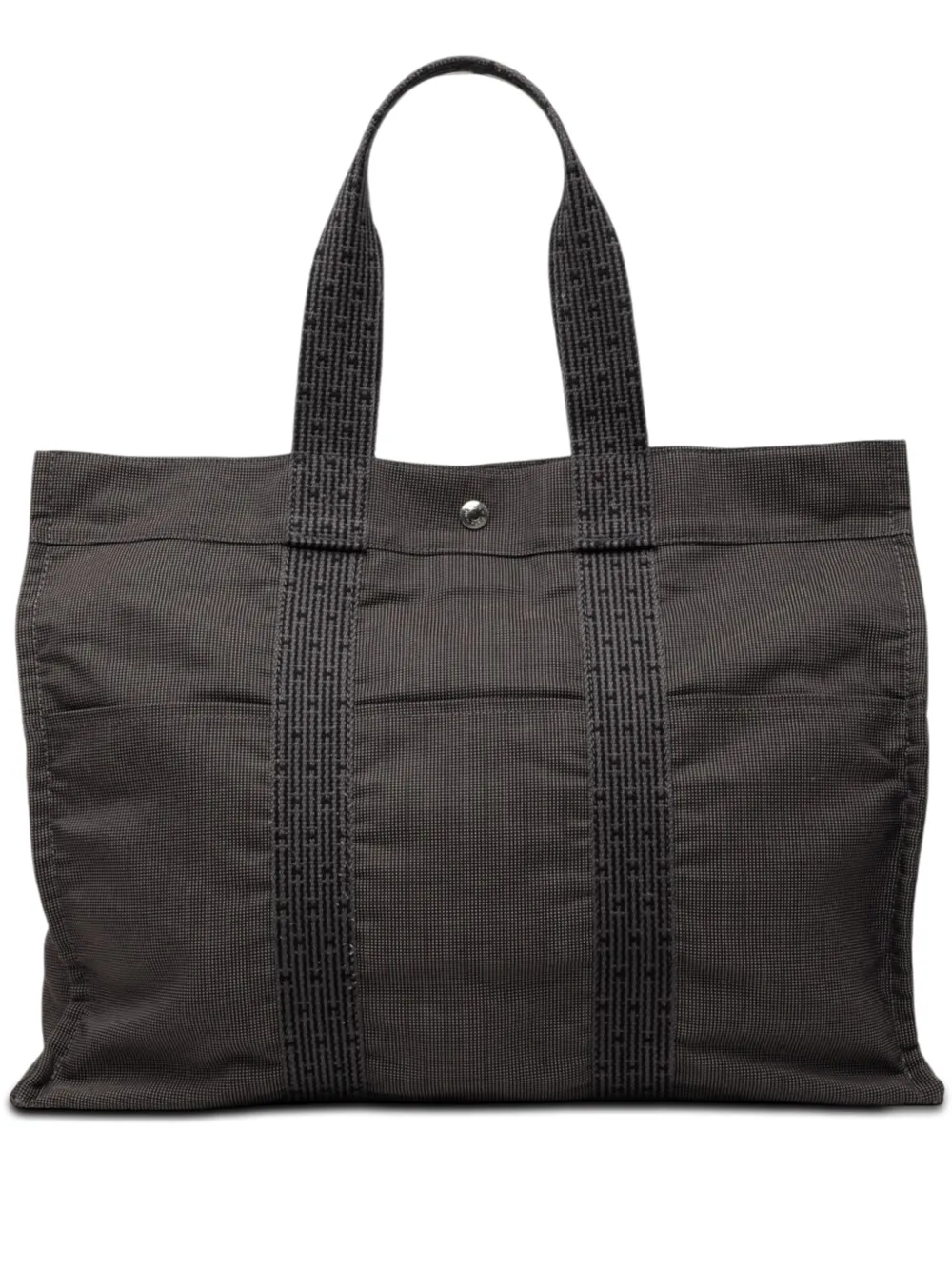 Hermès Pre-Owned 1990-2010 Canvas Herline GM tote bag - Grey