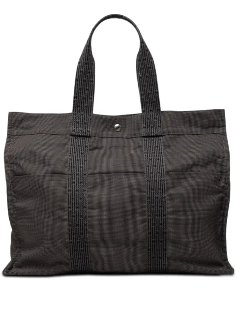 Hermès Pre-Owned 1990-2010 Canvas Herline GM tote bag