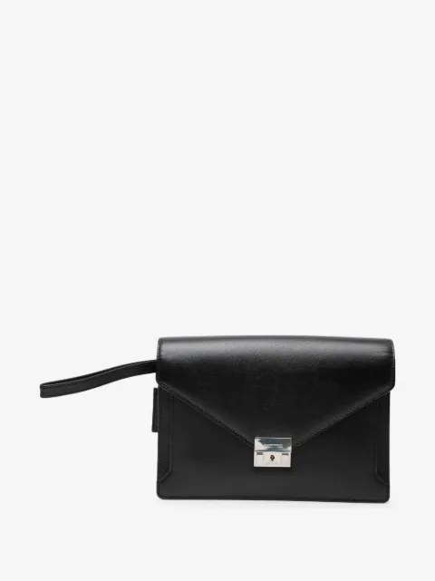 Burberry Pre-Owned bolso de mano de piel tipo sobre 2000-2017