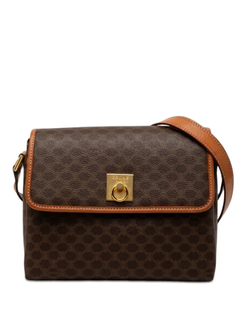 Celine Pre-Owned 2014 Macadam Coated Canvas crossbody bag